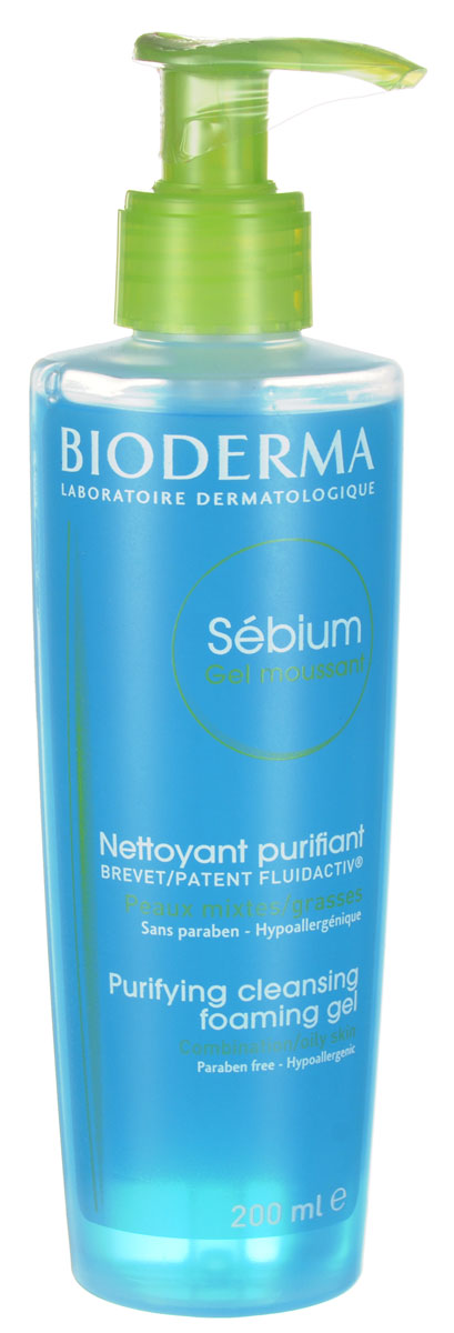 Bioderma очищающий мусс Sebium 200 млB028663I Bioderma очищающий мусс Sebium 200 млB028663IМягкое очищающее средство для жирной и комбинированной кожи, кожи с акне. Уменьшает секрецию кожного сала, и улучшает его качество благодаря себокорректирующему комплексу Флюидактив. Очищающая основа без щелочи гарантирует великолепную переносимость кожей и слизистой глаз. Мягко очищает и улучшает качество себума