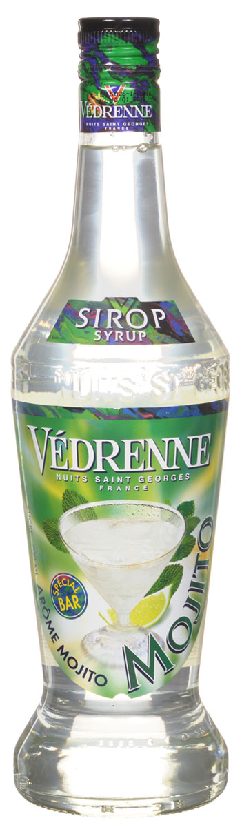 Vedrenne Мохито сироп, 0,7 лSVDRMO-070B01 Vedrenne Мохито сироп, 0,7 лSVDRMO-070B01Сироп Мохито — это незаменимый помощник любого бармена или кондитера. На основе данного лакомства можно приготовить огромное количество очаровательных десертов и неповторимых напитков. Просто добавив сироп в газировку, вы получите уникальный безалкогольный коктейль с яркими мятными оттенками и изысканными сладкими нотами! Экспериментировать можно бесконечно: лимонад, холодный чай или обыкновенное сливочное мороженое преобразятся до неузнаваемости при добавлении сладкого сиропа. Сироп Мохито также можно использовать как оригинальную добавку в кофе латте, капучино, макиато или мокко. А смешав сироп с ромом и добавив несколько кубиков льда, вы буквально за пару секунд получите знаменитый коктейль Мохито. Аромат сиропа Мохито похож на букет культового алкогольного коктейля, который родился в барах дореволюционной Гаваны. Местные бармены умело использовали красоту дикой мяты и свежесть лаймового сока, чтобы подарить гурманам возможность насладиться неповторимым напитком....