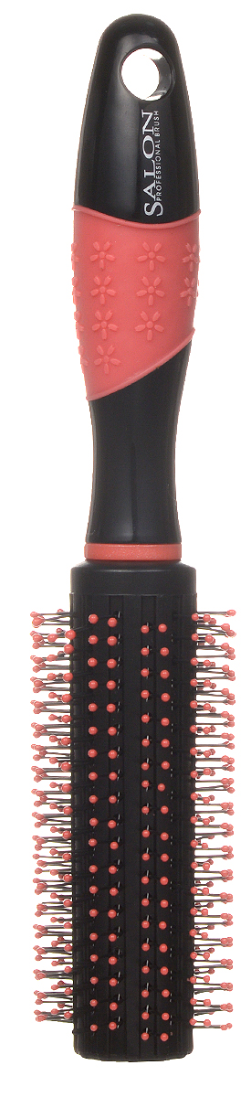 Salon Professional Расческа круглая, цвет: коралловый. 337-9800HQI337-9800HQI Salon Professional Расческа круглая, цвет: коралловый. 337-9800HQI337-9800HQIКруглая расческа Salon Professional выполнена из термостойкого пластика с пластиковыми антистатическими зубцами и предназначена для укладки волос. Подходит для сушки феном средних и длинных волос. Обладает улучшенным массажным эффектом и стимулирует рост волос. Обеспечивает бережный уход за волосами. Оригинальный и яркий дизайн подчеркнет вашу индивидуальность. Длина зубца: 0,5 см. Товар сертифицирован.