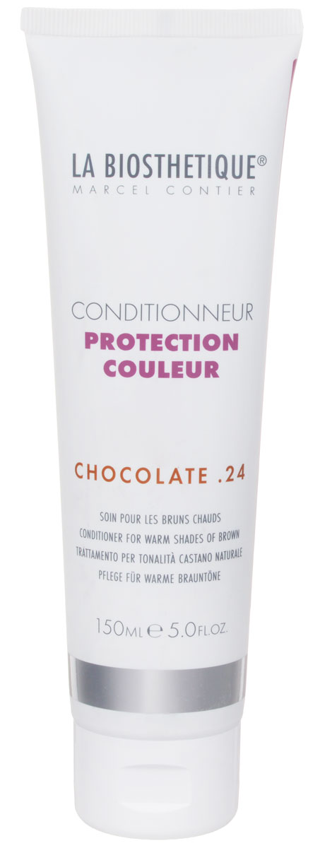 La Biosthetique Кондиционер для окрашенных волос Protection Couleur. Chocolate 24, 150 млLB120560 La Biosthetique Кондиционер для окрашенных волос Protection Couleur. Chocolate 24, 150 млLB120560Кондиционер La Biosthetique Protection Couleur. Chocolate 24 интенсивно увлажняет волосы, улучшает структуру, укрепляет, наделяет их великолепным блеском, а также защищает от выцветания оттенка, возникающего вследствие воздействия УФ-лучей. Тонирующие пигменты улучшают цвет, усиливают его теплое сияние и создают искрящиеся золотые акценты. Товар сертифицирован.