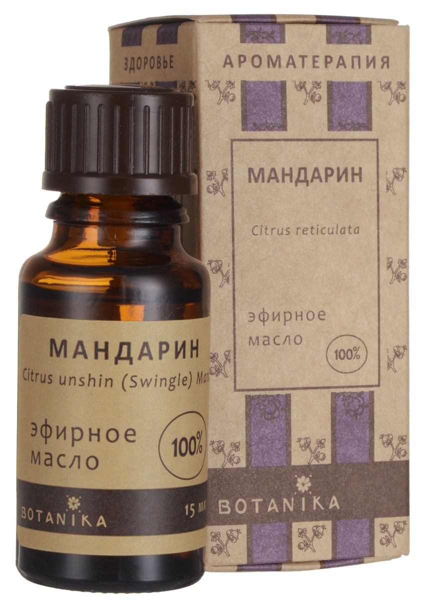 Botanika Эфирное масло Мандарин, 15 мл00007675 Botanika Эфирное масло Мандарин, 15 мл00007675Эфирное масло Botanika Мандарин укрепляет волосы, способствует заживлению рубцов на коже, улучшает цвет кожи, разглаживает морщины. Добавляются в качестве активных ингредиентов в косметические смеси для ухода за кожей лица и тела, волосами, ногтями. Используются в ароматерапии.