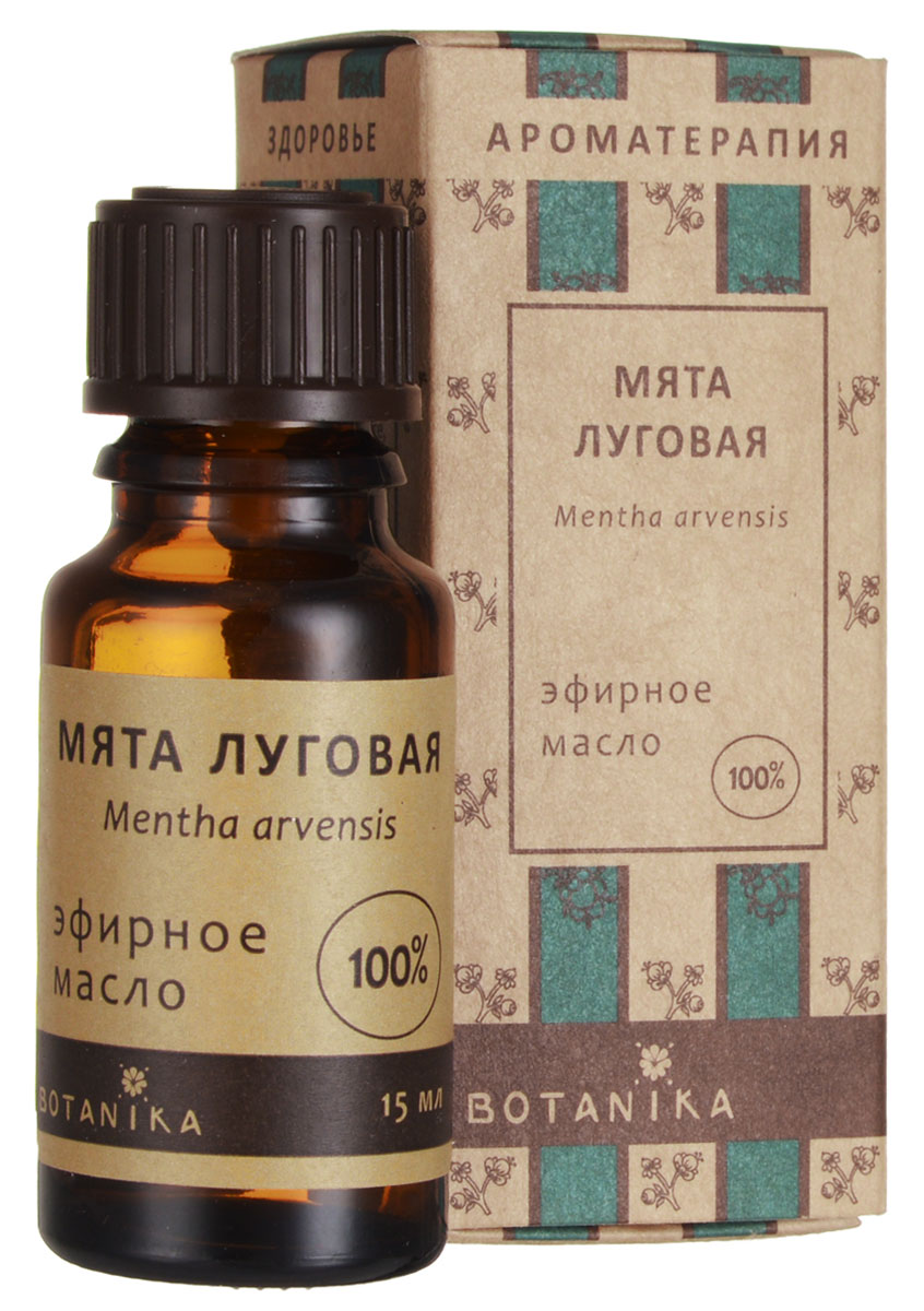Botanika Эфирное масло Мята луговая, 15 мл00007681 Botanika Эфирное масло Мята луговая, 15 мл00007681Эфирное масло Botanika Мята луговая уменьшает реакцию кожи на раздражающие вещества. Прекрасно подходит для ухода за ногами, выравнивает цвет кожи, повышает ее защитные функции, эффективно борется с угревой сыпью и сосудистым рисунком на коже. Добавляются в качестве активных ингредиентов в косметические смеси для ухода за кожей лица и тела, волосами, ногтями. Используются в ароматерапии. Характеристики: Объем: 15 мл. Артикул: 00007681. Производитель: Россия. Товар сертифицирован.