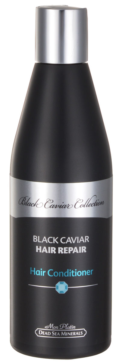 Mon Platin Восстанавливающий кондиционер DSM Black Caviar Collection для волос с экстрактом черной икры 400млВС312 Mon Platin Восстанавливающий кондиционер DSM Black Caviar Collection для волос с экстрактом черной икры 400млВС312Кондиционер для интенсивного ухода и питания волос. Содержит экстракт черной икры. Обогащен витамином В5 и антиоксидантами (экстрактами апельсина, граната), которые в сочетании с маслами макадамии, облепихи и аргана, защищают и укрепляют волосы, придавая им здоровый блеск.