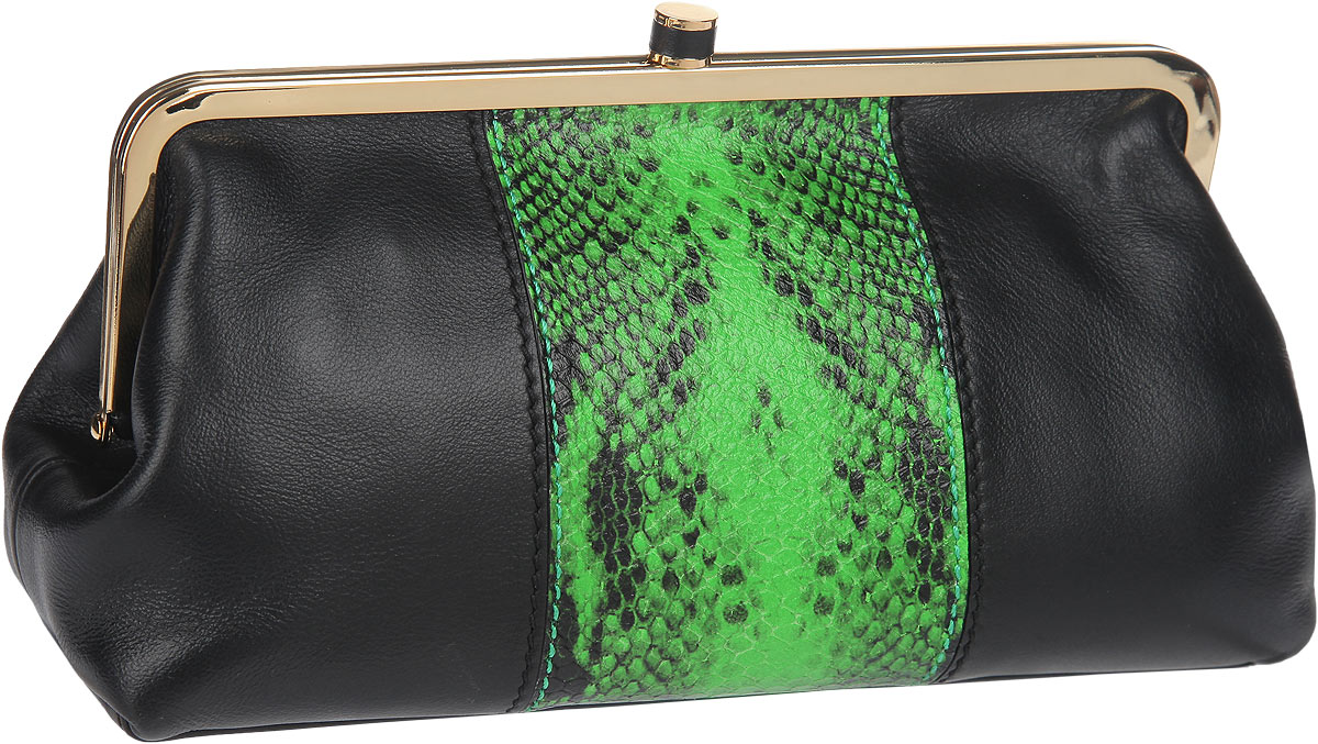 Косметичка Leo Ventoni, цвет: черный, зеленый. L330910L330910-nero/green Косметичка Leo Ventoni, цвет: черный, зеленый. L330910L330910-nero/greenЭлегантная косметичка Leo Ventoni выполнена из натуральной кожи и оформлена контрастной кожаной вставкой с тиснением под рептилию. Изделие содержит одно вместительное отделение и закрывается на рамочный замок. Внутри косметички расположены: накладной карман и врезной карман на застежке-молнии. Косметичка Leo Ventoni станет незаменимым аксессуаром, который понравится любой девушке.