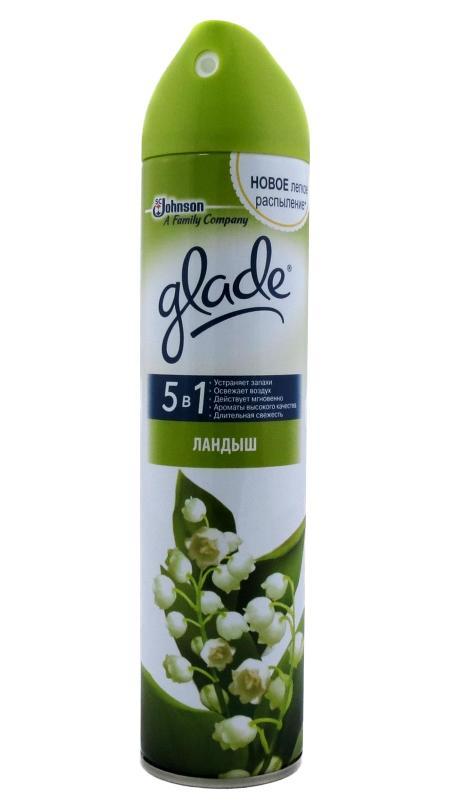 Освежитель воздуха Glade Ландыш, 300 мл669145 Освежитель воздуха Glade Ландыш, 300 мл669145Содержит высококачественные натуральные ароматизаторы. Быстро и эффективно устраняет неприятные запахи. Безопасен для окружающей среды и здоровья человека - не содержит хлорфторуглеродов.