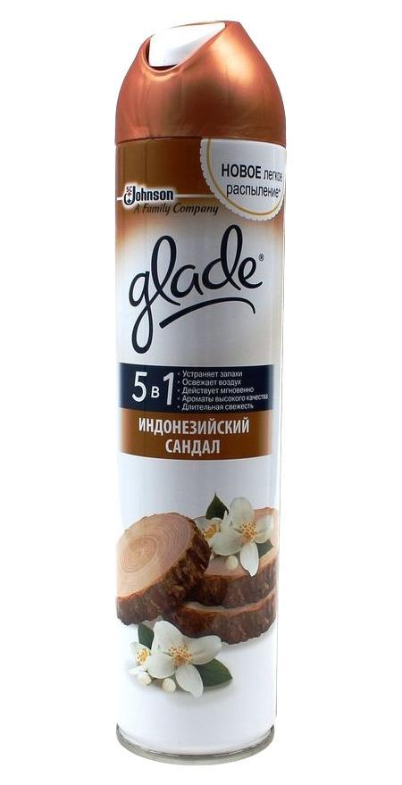 Освежитель воздуха Glade Индонезийский сандал, 300 мл669151 Освежитель воздуха Glade Индонезийский сандал, 300 мл669151Содержит высококачественные натуральные ароматизаторы. Быстро и эффективно устраняет неприятные запахи. Безопасен для окружающей среды и здоровья человека - не содержит хлорфторуглеродов.
