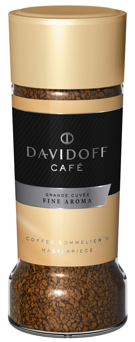 Davidoff Fine кофе растворимый, 100 г464390 Davidoff Fine кофе растворимый, 100 г464390Davidoff Fine - уникальная композиция со вкусом средней насыщенности и благородной кислинкой, отличающаяся утонченным ароматом. Безупречное качество этого напитка покорит самых искушенных ценителей.