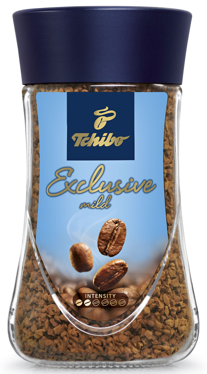 Tchibo Exclusive Mild кофе растворимый, 95 г476722 Tchibo Exclusive Mild кофе растворимый, 95 г476722Побалуйте себя и своих близких изысканным кофе Tchibo Exclusive Mild. Его нежный аромат и мягкий вкус доставят вам непревзойденное удовольствие.