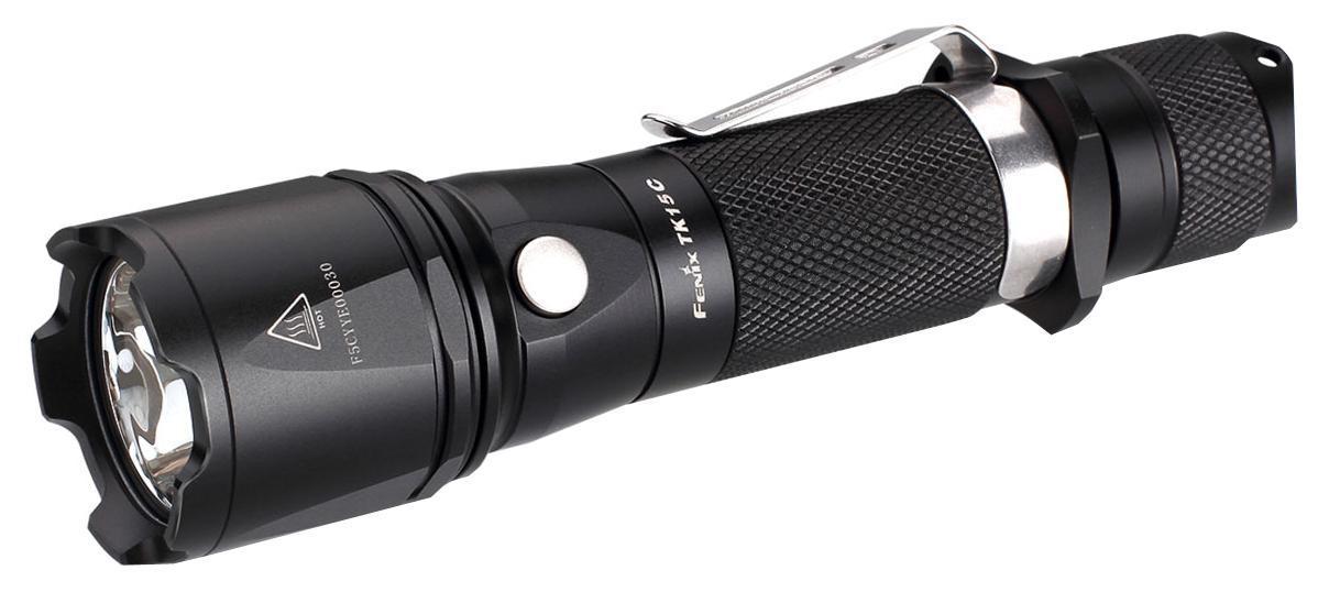 Фонарь Fenix TK15 CTK15C Фонарь Fenix TK15 CTK15CДля фонаря Fenix TK15C инженеры компании Fenix использовали новейшие комплектующие в сочетании с уже традиционными для этого производителя технологиями. В результате, был выпущен чрезвычайно практичный для использования в самых разных задач освещения прочный тактический фонарь. В гладком отражателе фонаря Fenix TK15C размещены сразу три светодиода. Центральный из них светит белым. Это светодиод Cree XP-G2 R5, который в состоянии светить с яркостью 450 люмен и работать в течение 50 000 ч. Диод белого света отвечает за работу фонаря в таких режимах: High (450 люмен) - Mid (150 люмен) - Low (10 люмен) - Strobe (450 люмен). По бокам от этого диода расположены два цветных - Philips LUXEON Z. С их помощью, Fenix TK15C работает в режимах красного и зеленого света. Характеристики этих режимов следующие: Red (40) - Green (95) - Red/Green (40/95). Время работы Fenix TK15C зависит от того, какие из возможных элементов питания используются. Расчетная ...