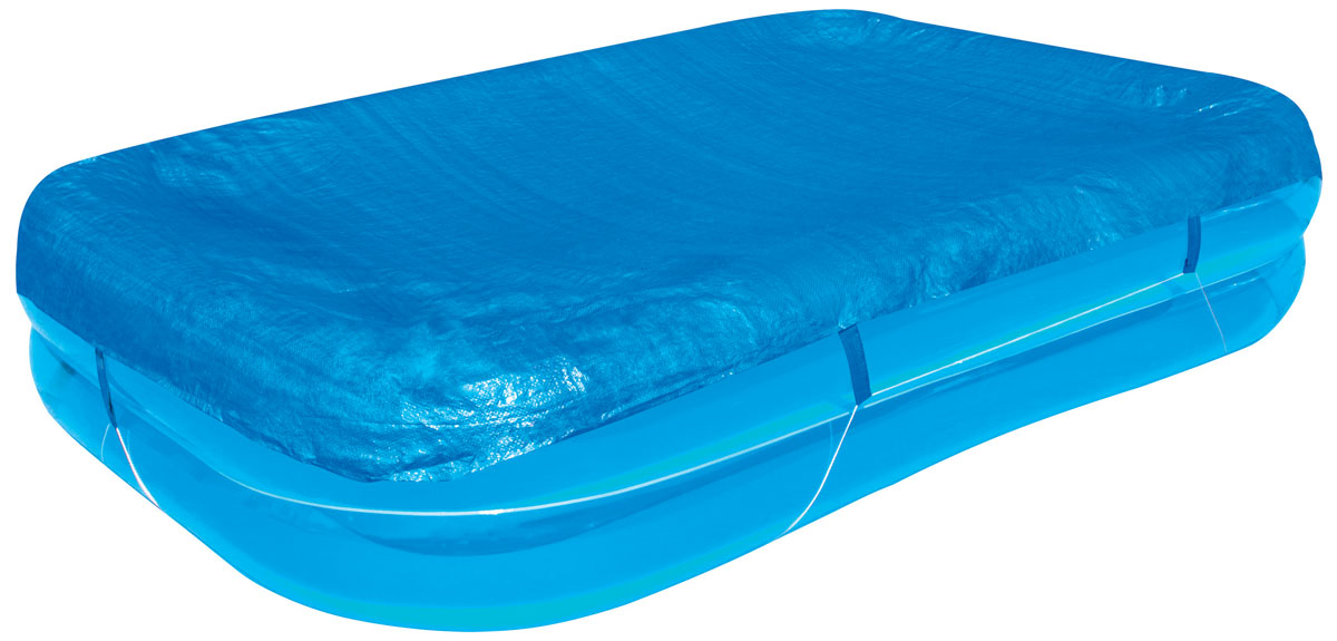 Bestway Тент для прямоугольных надувных бассейнов, 295 х 220 см. 5831958319 Bestway Тент для прямоугольных надувных бассейнов, 295 х 220 см. 5831958319Тент Bestway подходит для прямоугольного семейного бассейна размером 262 х 175 х 50,5 см. Выполнен из высококачественного полиэтилена. В комплекте шнуры для крепления крышки. Сливные отверстия предотвращают скопление воды. Размер тента: 295 х 220 см. Размер бассейна: 262 х 175 х 50,5 см.