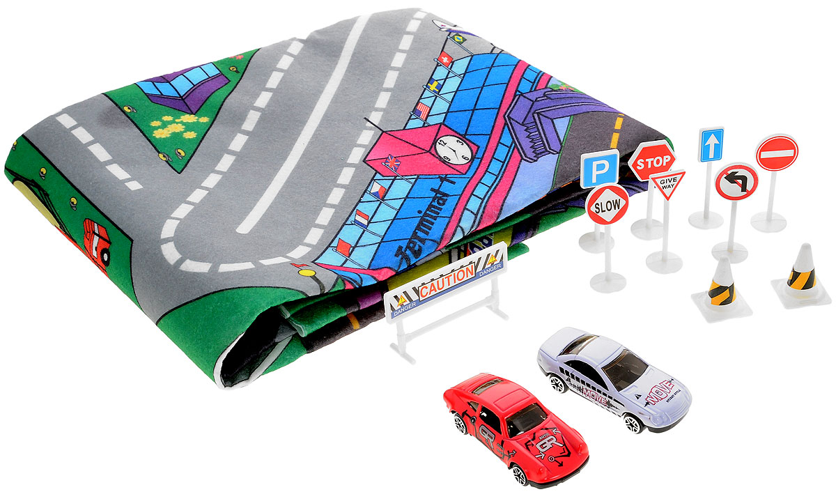 Big Motors Игровой набор Аэропорт89631_airport Big Motors Игровой набор Аэропорт89631_airportИгровой набор от Big Motors непременно привлечет внимание вашего малыша и не позволит ему скучать. Набор Аэропорт включает в себя 2 машинки, 10 дорожных знаков и игровое поле-коврик с гоночным треком. Этот чудесный набор будет отличным подарком любому мальчишке. Он сможет часами играть в него, придумывая все новые и новые истории.
