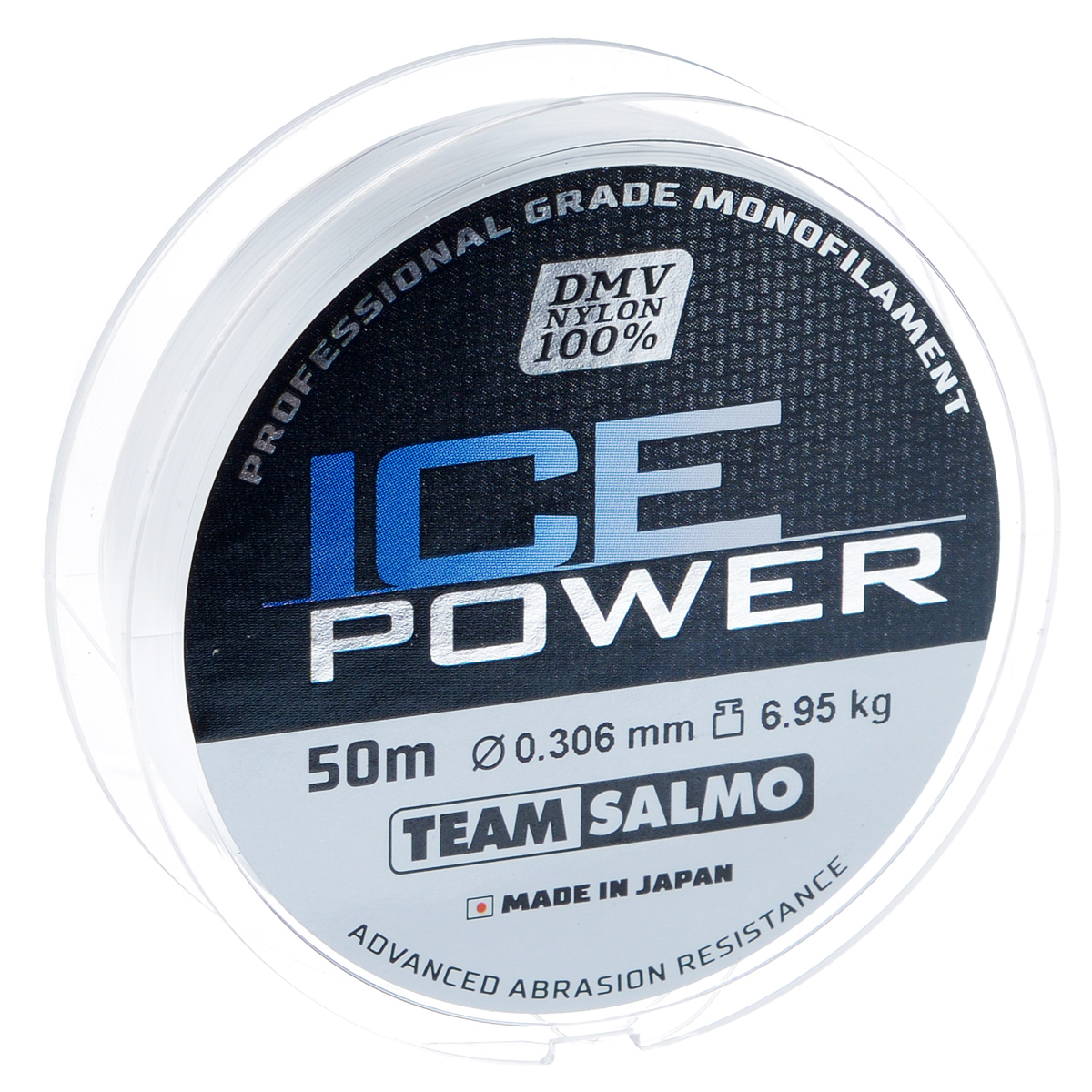 Леска монофильная Team Salmo Ice Power, сечение 0,306 мм, длина 50 мTS4924-030 Леска монофильная Team Salmo Ice Power, сечение 0,306 мм, длина 50 мTS4924-030Team Salmo Ice Power - это леска последнего поколения, идеально калиброванная по всей длине, с точностью, определяемой до третьего знака. Материал, из которого изготовлена леска, обладает повышенной абразивной устойчивостью и не взаимодействует с водой, поэтому на морозе не теряет своих физических свойств, что значительно увеличивает срок ее службы. У лески отсутствует память, поэтому в процессе эксплуатации она не деформируется. Низкий коэффициент растяжимости делает леску максимально чувствительной, при этом она практически незаметна для рыбы. Леска производится использованием самого высококачественного сырья и новейших технологий.