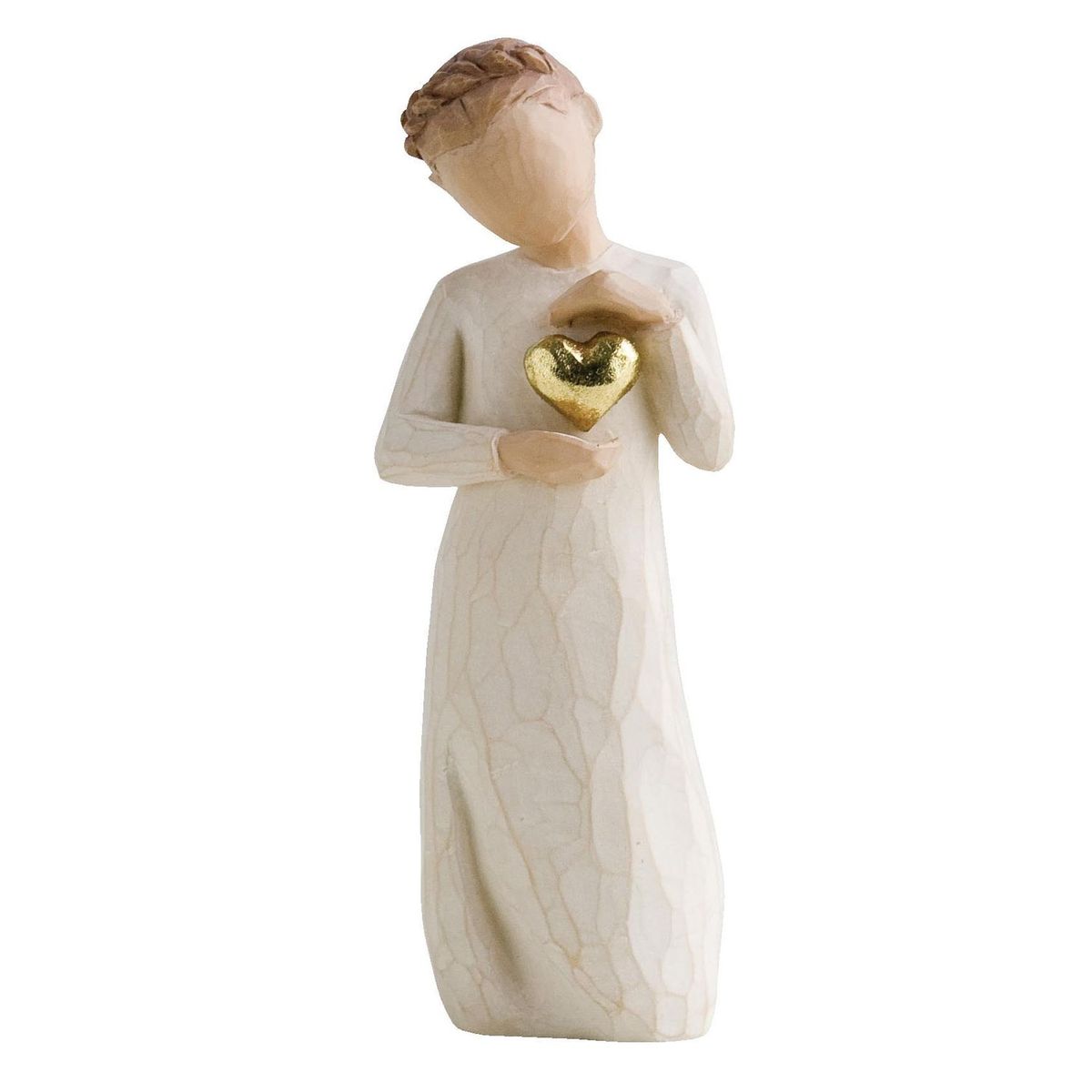 Фигурка Willow Tree Память, девочка 13,5 см.26132 Фигурка Willow Tree Память, девочка 13,5 см.26132Эти прекрасные статуэтки созданы канадским скульптором Сьюзан Лорди. Каждая фигурка – это настоящее произведение искусства, образная скульптура в миниатюре, изображающая эмоции и чувства, которые помогают нам чувствовать себя ближе к другим, верить в мечту, выражать любовь. Каждая фигурка помещена в красивую упаковку. Купить такой оригинальный подарок, значит не только украсить интерьер помещения или жилой комнаты, но выразить свое глубокое отношение к любимому человеку. Этот прекрасный сувенир будет лучшим подарком на день ангела, именины, день рождения, юбилей. Материал: Искусственный камень (49% карбонат кальция мелкозернистой разновидности, 51% искусственный камень)