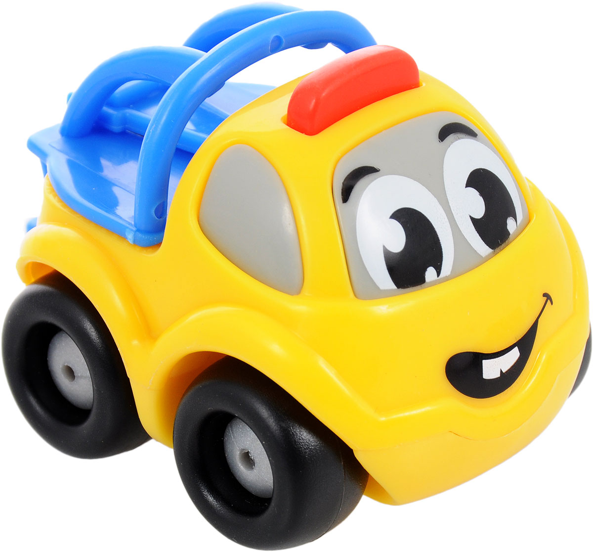 Smoby Машинка Vroom Planet цвет желтый синий211257_желтый/синий Smoby Машинка Vroom Planet цвет желтый синий211257_желтый/синийМини-машинка Smoby Vroom Planet привлечет внимание вашего ребенка и надолго останется его любимой игрушкой. Плавные формы без острых углов, яркие цвета - все это выгодно выделяет эту игрушку из ряда подобных. Игрушка в виде машинки-эвакуатора, у которой сзади имеется крюк. Кабина машинки оформлена в виде лица - на лобовом стекле видны глазки, а на капоте - задорная улыбка. Машинка развивает концентрацию внимания, координацию движений, мелкую моторику рук, цветовое восприятие и воображение. Малыш будет часами играть с этой машинкой, придумывая разные истории.