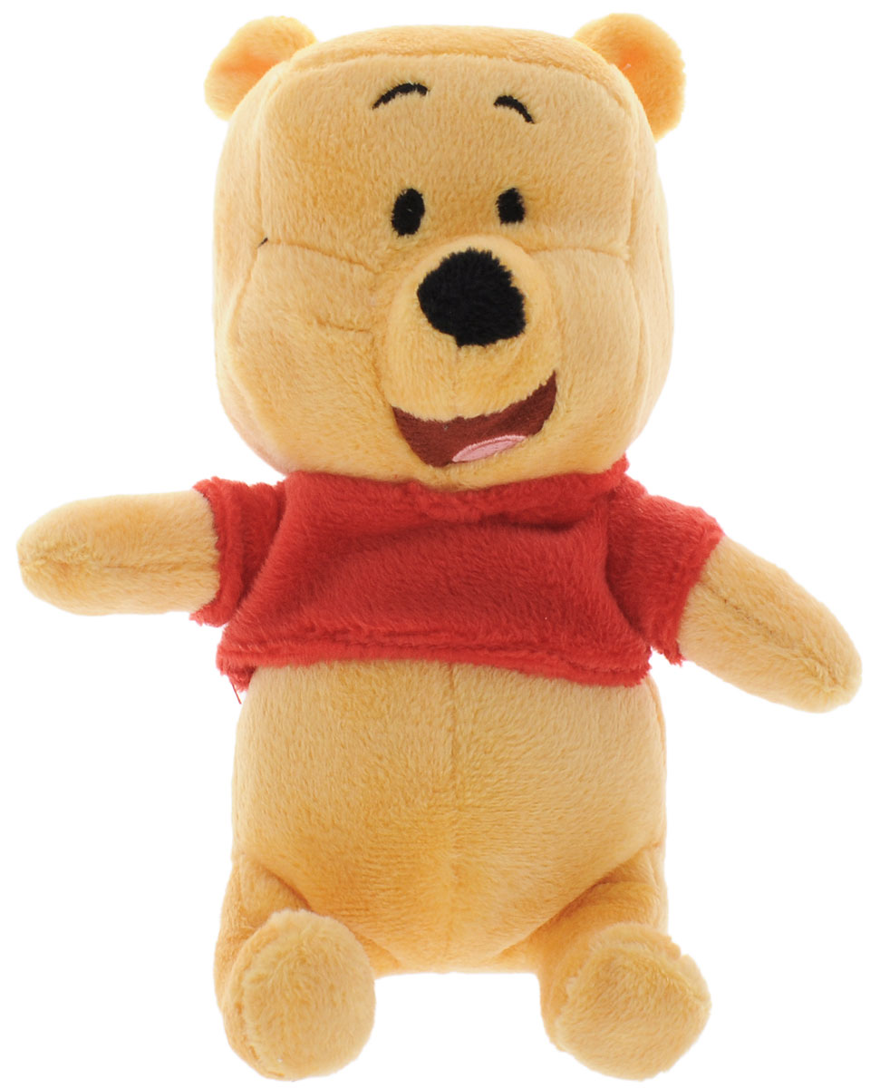 Disney Мягкая игрушка Винни 15 см1500288 Disney Мягкая игрушка Винни 15 см1500288Мягкая игрушка Disney Винни станет любимой игрушкой вашего ребенка. Она выполнена в виде забавного медвежонка - героя популярного диснеевского мультсериала о приключениях Винни-Пуха и его друзей. Игрушка удивительно приятна на ощупь. Она изготовлена из мягкого текстильного материала, глазки вышиты нитками. Чудесная мягкая игрушка принесет радость и подарит своему обладателю мгновения нежных объятий и приятных воспоминаний. Компания Disney предъявляет большие требования к качеству продукции: все плюшевые герои соответствуют своим мультяшным прототипам, а самое главное - производятся в соответствии с мировыми стандартами качества и соответствуют российским требованиям безопасности.