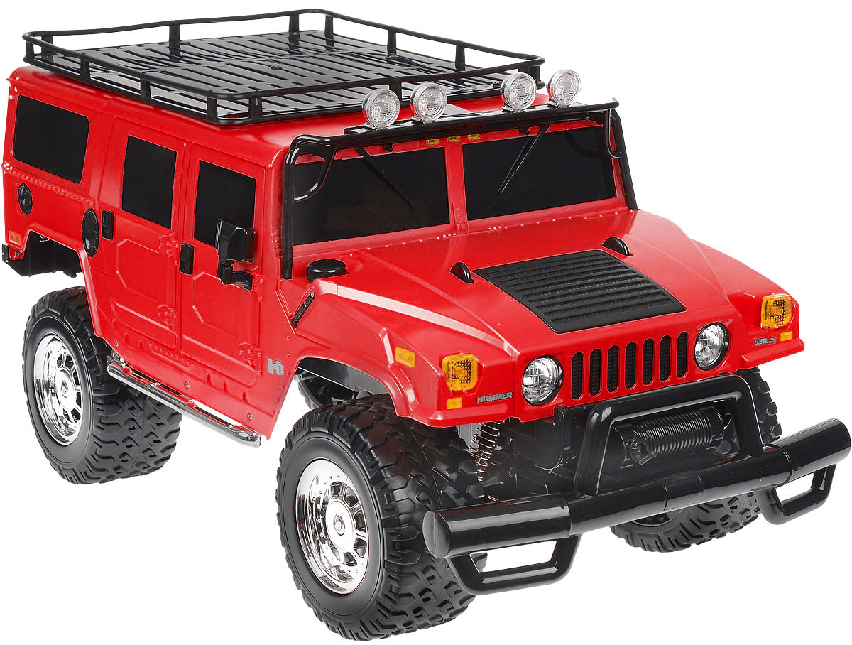 Rastar Радиоуправляемая модель Hummer H1 Suv цвет красный28600_красный Rastar Радиоуправляемая модель Hummer H1 Suv цвет красный28600_красныйРадиоуправляемая модель Rastar Hummer H1 Suv станет отличным подарком любому мальчику! Все дети хотят иметь в наборе своих игрушек ослепительные, невероятные и крутые автомобили на радиоуправлении. Тем более, если это автомобиль известной марки с проработкой всех деталей, удивляющий приятным качеством и видом. Одной из таких моделей является автомобиль на радиоуправлении Rastar Hummer H1 Suv. Это точная копия настоящего авто в масштабе 1:6. Возможные движения: вперед, назад, вправо, влево, остановка. Имеются световые эффекты. Пульт управления работает на частоте 40 MHz. Игрушка работает на сменном аккумуляторе (входит в комплект). Для работы пульта управления необходима 1 батарейка 9V (6F22) (не входит в комплект).