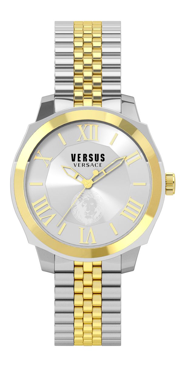 Наручные часы женские Versus Versace, цвет: золотой. SOV04 0015SOV04 0015 Наручные часы женские Versus Versace, цвет: золотой. SOV04 0015SOV04 00153 стрелки, механизм кварцевый Citizen_2025, сталь, диаметр циферблата 42 мм, браслет, застежка из стали, стекло минеральное, водонепроницаемость - 3 АТМ
