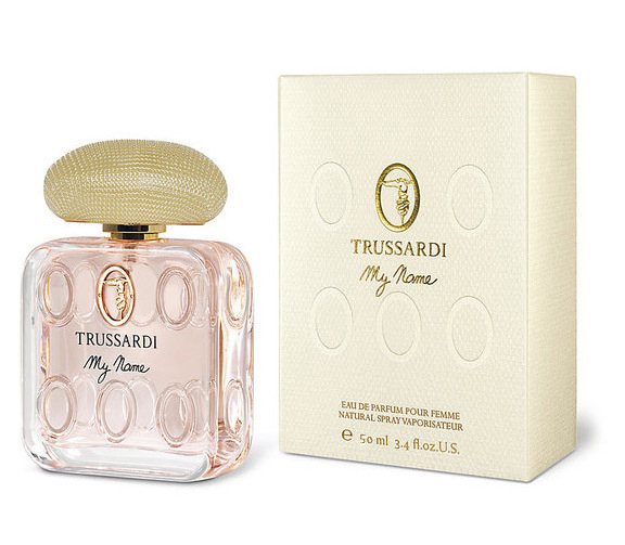 TRUSSARDI MY NAME WOMAN парфюмированная вода 50МЛ12442 TRUSSARDI MY NAME WOMAN парфюмированная вода 50МЛ12442Свежие, цветочные. Гелиотроп, фиалка, мускус, сирень, ваниль, янтарь