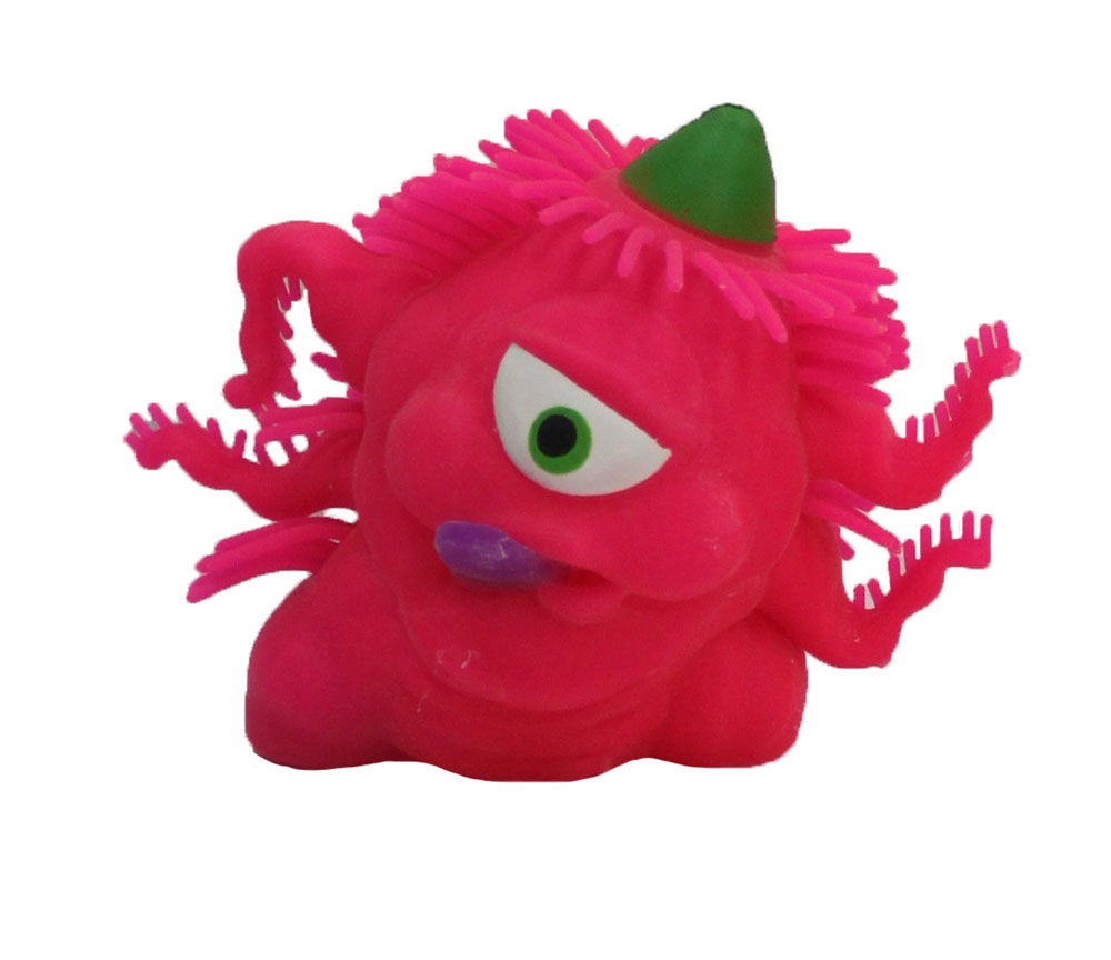 1TOY Игрушка-антистресс Ё-Ёжик Инопланетянин одноглазый цвет розовыйТ56229_розовый 1TOY Игрушка-антистресс Ё-Ёжик Инопланетянин одноглазый цвет розовыйТ56229_розовыйЁ-Ёжик - это яркая игрушка-антистресс - мягкая, приятная на ощупь и напоминающая свернувшегося ёжика. Взяв игрушку в руки, расстаться с ней просто невозможно! Её не только приятно держать в руках, если перекинуть игрушку из руки в руку, она начнёт мигать цветными огоньками. Игрушка розового цвета в виде инопланетянина с мягкими колючками. Данная игрушка рассчитана на широкую целевую аудиторию, как детей от трёх лет, так и взрослых. Ё-Ёжик обязательно станет самым любимым забавным сувениром.