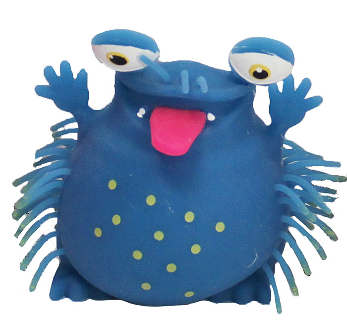 1TOY Игрушка-антистресс Ё-Ёжик Инопланетянин цвет синийТ56239_синий 1TOY Игрушка-антистресс Ё-Ёжик Инопланетянин цвет синийТ56239_синийЁ-Ёжик - это яркая игрушка-антистресс - мягкая, приятная на ощупь и напоминающая свернувшегося ёжика. Взяв игрушку в руки, расстаться с ней просто невозможно! Её не только приятно держать в руках, если перекинуть игрушку из руки в руку, она начнёт мигать цветными огоньками. Игрушка синего цвета в виде инопланетянина с мягкими колючками. Данная игрушка рассчитана на широкую целевую аудиторию, как детей от трёх лет, так и взрослых. Ё-Ёжик обязательно станет самым любимым забавным сувениром.