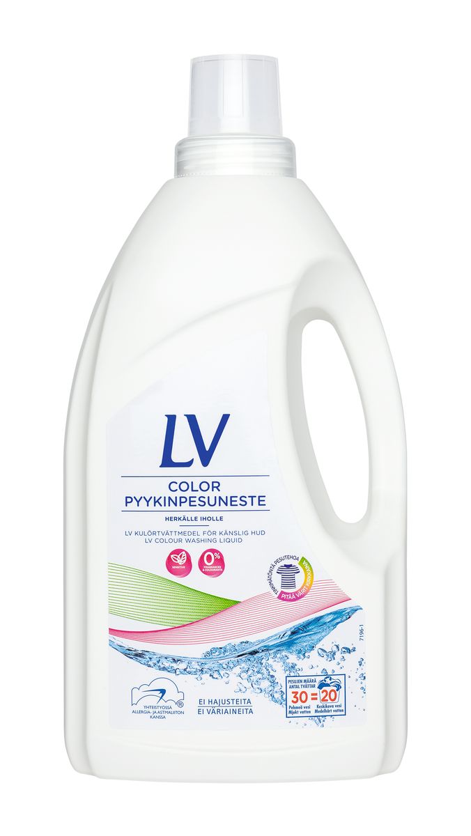 Berner LV Концентрированное жидкое средство для стирки 1,5 л92196 Berner LV Концентрированное жидкое средство для стирки 1,5 л92196Концентрированное жидкое средство Berner LV подходит как для машинной, так и для ручной стирки. Оно не содержит ни консервантов, ни красителей, ни ароматизирующих или отбеливающих веществ, ни оптических прояснителей. pH 9,3. Подходит для детского белья Состав: 5-15 % неионные поверхностно-активные вещества, <5% мыло, феноксиэтанол, энзимы.