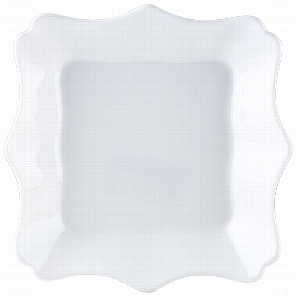 Тарелка глубокая Luminarc Authentic, цвет: белый, 20 х 20 смJ1342 Тарелка глубокая Luminarc Authentic, цвет: белый, 20 х 20 смJ1342Глубокая квадратная тарелка из серии Luminarc Authentic выполнена из ударопрочного стекла, устойчива к резким перепадам температуры. Служит для подачи первых блюд и вмещает 450 мл жидкости (до самого края). Комфортно в тарелку помещаются 3 половника супа, при этом она не будет заполнена до самого края. Подходит для использования в посудомоечной машине и СВЧ. Размер тарелки: 20 х 20 см.