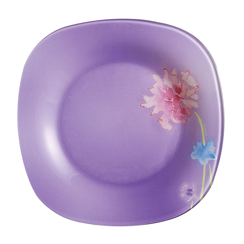 Тарелка десертная Luminarc Angel Purple, 18 см х 18 смJ2105 Тарелка десертная Luminarc Angel Purple, 18 см х 18 смJ2105Десертная тарелка Luminarc Angel Purple, декорированная изображением цветка, изготовлена из ударопрочного стекла, которое в 2-3 раза прочнее, чем стекло той же толщины других производителей. Изделие устойчиво к повреждениям и истиранию, в процессе эксплуатации не впитывает запахи и сохраняет первоначальные краски. Посуда Luminarc обладает не только высокими техническими характеристиками, но и красивым эстетичным дизайном. Luminarc - это современная, красивая, практичная столовая посуда. Можно использовать в СВЧ и посудомоечной машине.