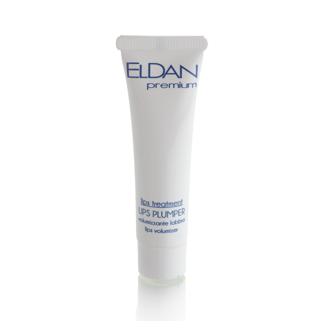 ELDAN cosmetics Средство для упргости и объема губ Premium lips treatment, 15 млELD-57 ELDAN cosmetics Средство для упргости и объема губ Premium lips treatment, 15 млELD-57Формула средства с мятным ароматом основана на свойствах олигопептида, входящего в состав средства, способного в десятки раз увеличивать синтез гликозоаминогликанов и собственного коллагена в коже, в результате повышается упругость губ и появляется дополнительный объем. Благодаря витаминам А и Е и ботаническим маслам миндаля и мяты нейтрализуются свободные радикалы, восстанавливаются ткани губ, предотвращается преждевременное образование морщин над верхней губой. После применения средства губы становятся более пухлыми и чувственными, улучшается цвет, уходит сухость, контур губ становится более четким. Не имеет противопоказаний, не вызывает сильного жжения и покраснения. Имеет накопительный эффект.