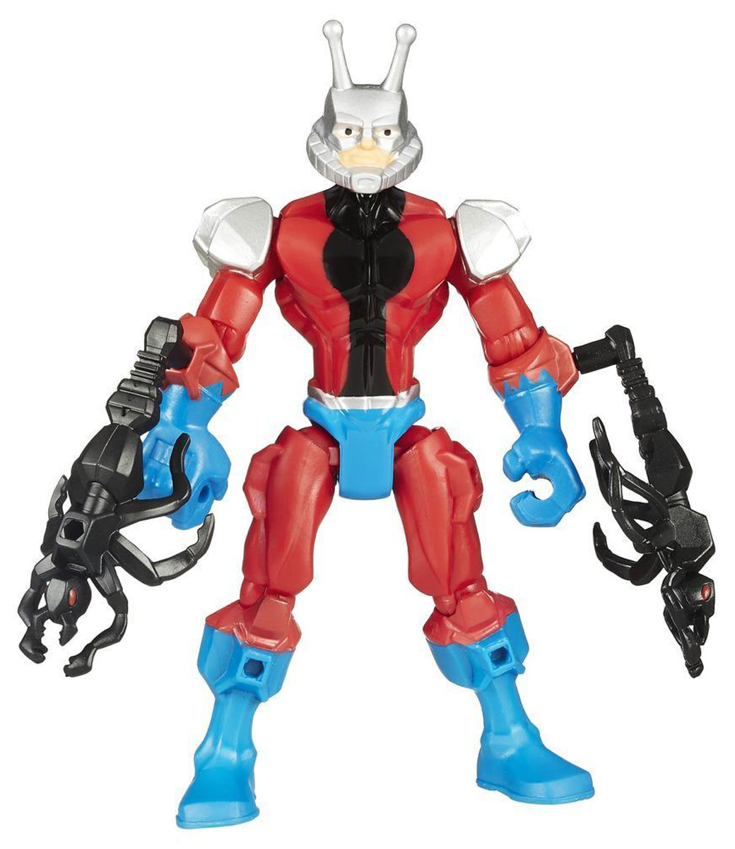 Hero Mashers Разборная фигурка Ant-manA6825EU4_B0877 Hero Mashers Разборная фигурка Ant-manA6825EU4_B0877Разборная фигурка Super Hero Mashers Ant-man обязательно понравится любому маленькому поклоннику супергероя! Она выполнена из прочного пластика в виде грозного Человека-муравья. Руки и ноги отделяются от корпуса. В комплект входят фигурка героя с оружием в виде черных муравьев. Собрав коллекцию фигурок от Hasbro, вы сможете создать своего супергероя, объединяя способности разных героев комиксов Marvel. Все элементы обладают единым способом крепления, что позволяет создавать различные комбинации. Ребенок с удовольствием будет играть с фигуркой, придумывая разные истории. Порадуйте его таким замечательным подарком!