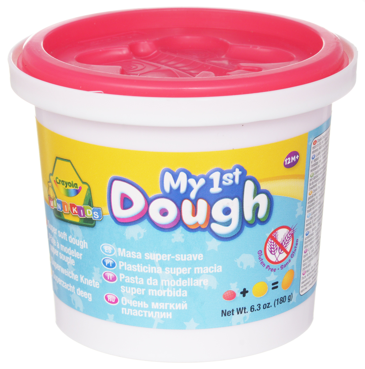 Crayola Масса для лепки My 1st Dough Бабочка цвет красный7945_бабочка красный Crayola Масса для лепки My 1st Dough Бабочка цвет красный7945_бабочка красныйМасса для лепки Crayola My 1st Dough. Бабочка, предназначенная для лепки и моделирования, поможет малышу развить творческие способности, воображение и мелкую моторику рук. Очень мягкий, пластилин хорошо мнется и быстро высыхает. Окрашен безопасным красителем. В крышке и донышке имеются формочки в виде животных. Лепка из пластилина - необычайно занимательный процесс не только для детей, но и для взрослых. Объем: 180 грамм.