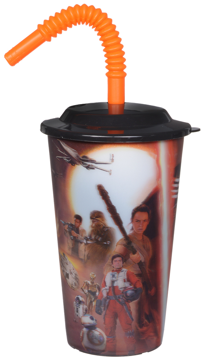 Star Wars Стакан детский с крышкой и трубочкой Пробуждение силы 600 млSW7TS600-1 Star Wars Стакан детский с крышкой и трубочкой Пробуждение силы 600 млSW7TS600-1Детский стакан Star Wars Пробуждение силы станет отличным подарком для любого фаната знаменитой саги. Он выполнен из полипропилена и оформлен 3D-рисунком с изображением различных сцен из фильма Звездные войны: Пробуждение силы. Стакан имеет съемную крышку и сгибающуюся трубочку для удобства питья. Объем стакана: 600 мл. Не подходит для использования в посудомоечной машине и СВЧ-печи.