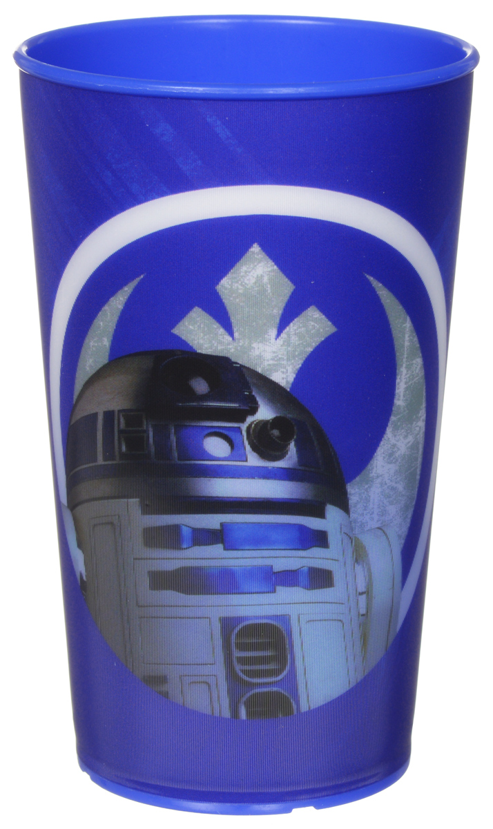 Star Wars Стакан детский R2D2 260 млSWT260-02 Star Wars Стакан детский R2D2 260 млSWT260-02Детский стакан Star Wars R2D2 станет отличным подарком для любого фаната знаменитой саги. Он выполнен из полипропилена и оформлен рисунком с изображением дроида R2D2. Специальное покрытие с отливом делает изображение на стакане более объемным. Объем стакана: 260 мл. Не подходит для использования в посудомоечной машине и СВЧ-печи.