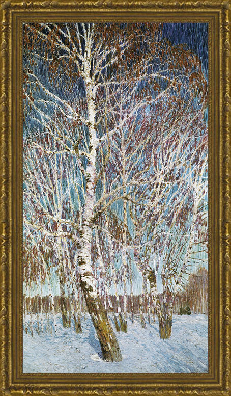 Февральская лазурь (И.Э. Грабарь), 23 x 40 см23x40 OZ152-50601 Февральская лазурь (И.Э. Грабарь), 23 x 40 см23x40 OZ152-50601Художественная репродукция картины И.Э. Грабарь Февральская лазурь Размер постера: 23 см x 40 см. Артикул: 23x40 OZ152-50601.