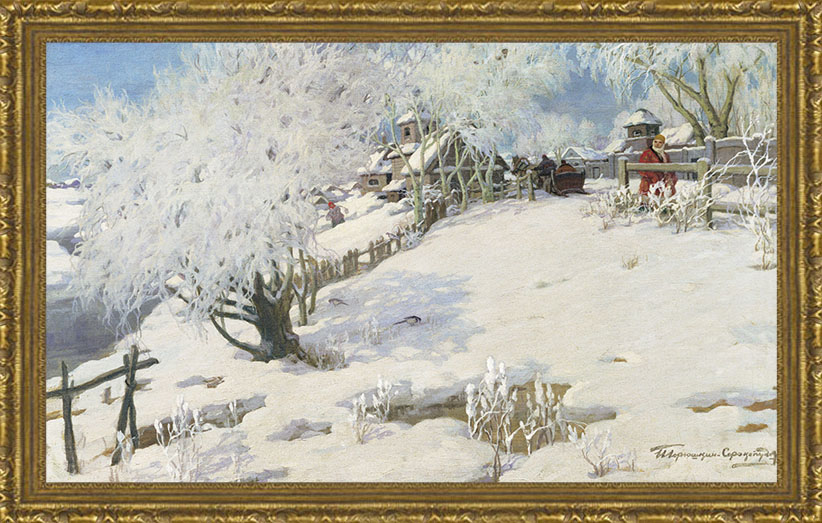 Солнце - на лето, зима - на мороз (И.С Горюшкин-Сорокопудов), 25 x 40 см25x40 OZ150-50601 Солнце - на лето, зима - на мороз (И.С Горюшкин-Сорокопудов), 25 x 40 см25x40 OZ150-50601Художественная репродукция картины И.С. Горюшкина-Сорокопудова Солнце - на лето, зима - на мороз Размер постера: 25 см x 40 см. Артикул: 25x40 OZ150-50601.