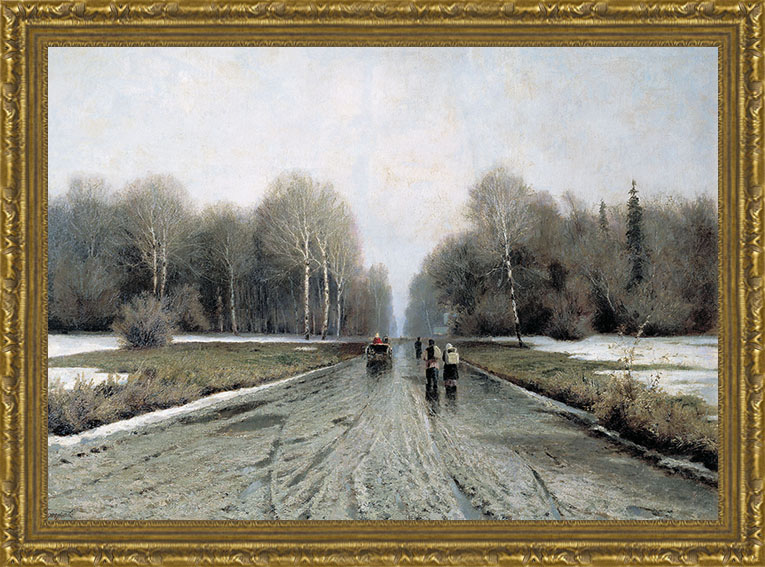 Ранняя весна (Ендогуров И. И.), 29 x 40 см29x40 OZ159-50601 Ранняя весна (Ендогуров И. И.), 29 x 40 см29x40 OZ159-50601Художественная репродукция картины Ендогурова Ивана Ивановича Ранняя весна. Размер постера: 29 см x 40 см. Артикул: 29x40 OZ159-50601.