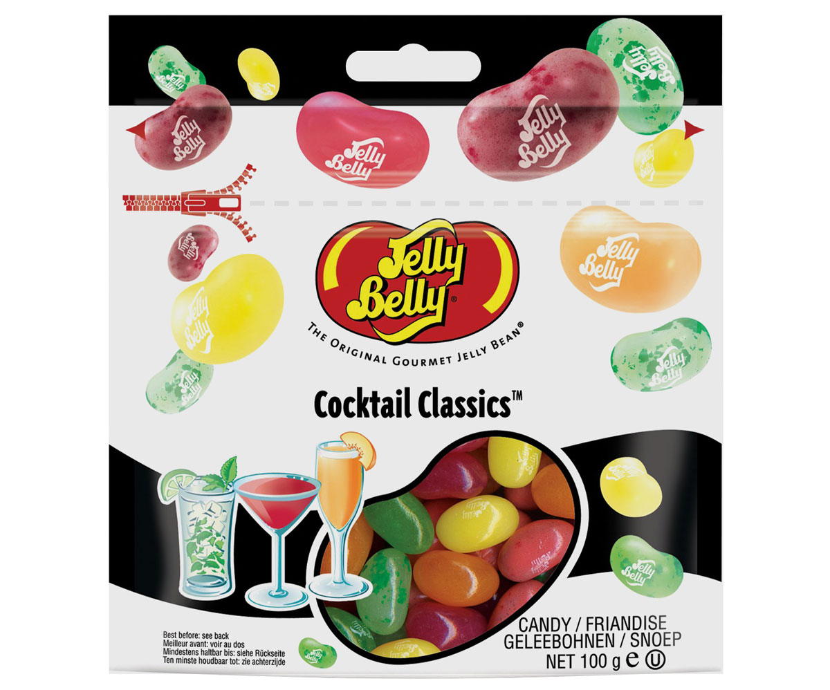 Jelly Belly Классические коктейли драже жевательное, 100 гУТ-00000576 Jelly Belly Классические коктейли драже жевательное, 100 гУТ-00000576Конфеты Jelly Belly в последнее время стали очень популярны за свой удивительный вкус, который передаётся на 100% правдоподобно. Так что эти драже действительно ну очень вкусные. Попробовав одну конфетку будет сложно остановится!