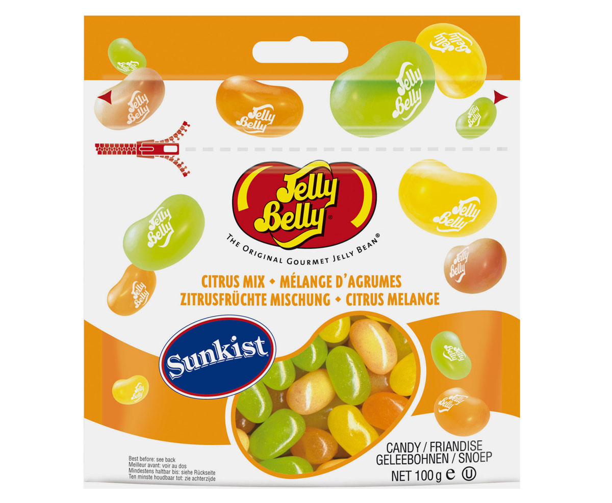 Jelly Belly Цитрусовое ассорти драже жевательное, 100 г42587 Jelly Belly Цитрусовое ассорти драже жевательное, 100 г42587Конфеты Jelly Belly в последнее время стали очень популярны за свой удивительный вкус, который передаётся на 100% правдоподобно. Так что эти драже действительно ну очень вкусные. Попробовав одну конфетку будет сложно остановится!