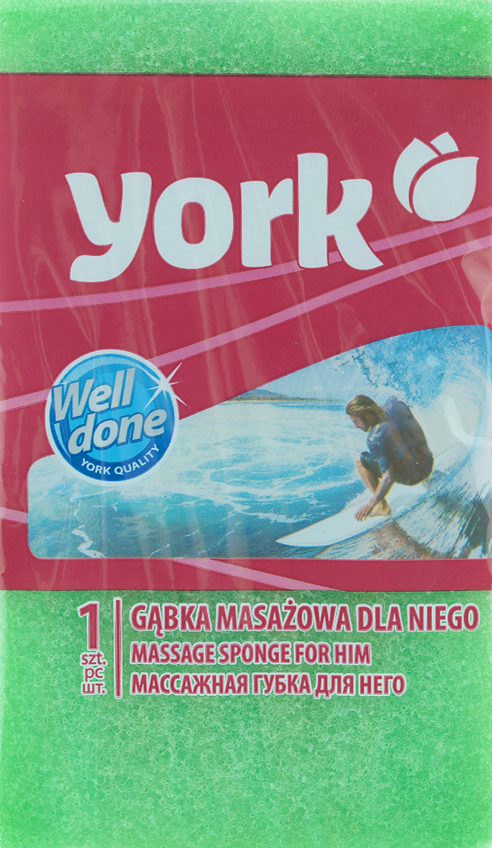 Губка для тела York Рэмбо. Для него, цвет: зеленый, 18 х 10,5 х 6 см1007_зеленый Губка для тела York Рэмбо. Для него, цвет: зеленый, 18 х 10,5 х 6 см1007_зеленыйГубка для тела York Рэмбо. Для него изготовлена из мягкого полимера. Классическая прямоугольная форма отлично подходит для мытья и массажа тела. Пористая структура губки создает воздушную пену даже при небольшом количестве геля для душа. Эффективно очищает и массирует кожу, улучшая кровообращение и повышая тонус.
