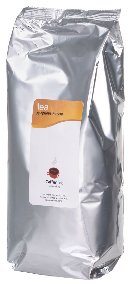 Caffenick Дворцовый Пуэр черный листовой чай, 500 г4610001572879 Caffenick Дворцовый Пуэр черный листовой чай, 500 г4610001572879Китайский черный чай Caffenick Дворцовый Пуэр.