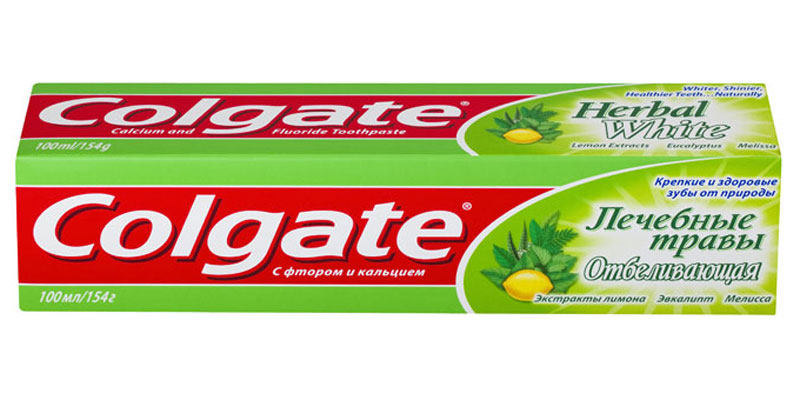 Colgate Зубная паста Лечебные травы отбеливающая 100 млFCN89248/FCN89047 Colgate Зубная паста Лечебные травы отбеливающая 100 млFCN89248/FCN89047В зубной пасте Colgate Лечебные Травы «Отбеливающая» научные знания Colgate® соединены с лучшими природными компонентами для естественной защиты здоровья полости рта и белоснежной улыбки.