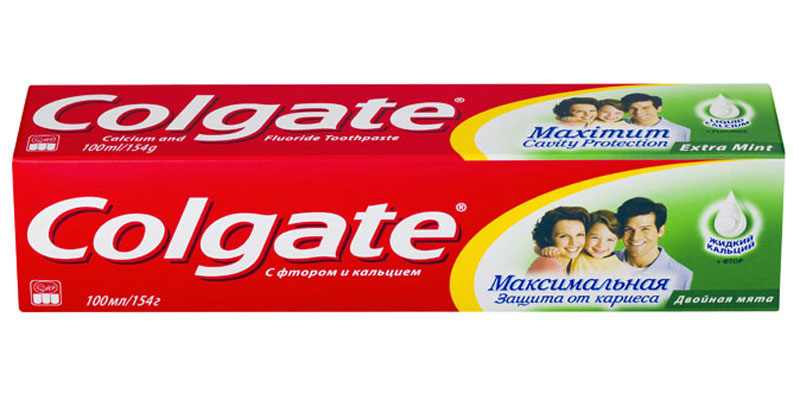 Colgate Зубная паста Максимальная защита от кариеса Двойная мята 100 млFCN89274/FCN89021 Colgate Зубная паста Максимальная защита от кариеса Двойная мята 100 млFCN89274/FCN89021Уникальная формула с жидким кальцием и фтором защищает и укрепляет эмаль зубов со всех сторон, проникая даже в труднодоступные места полости рта.