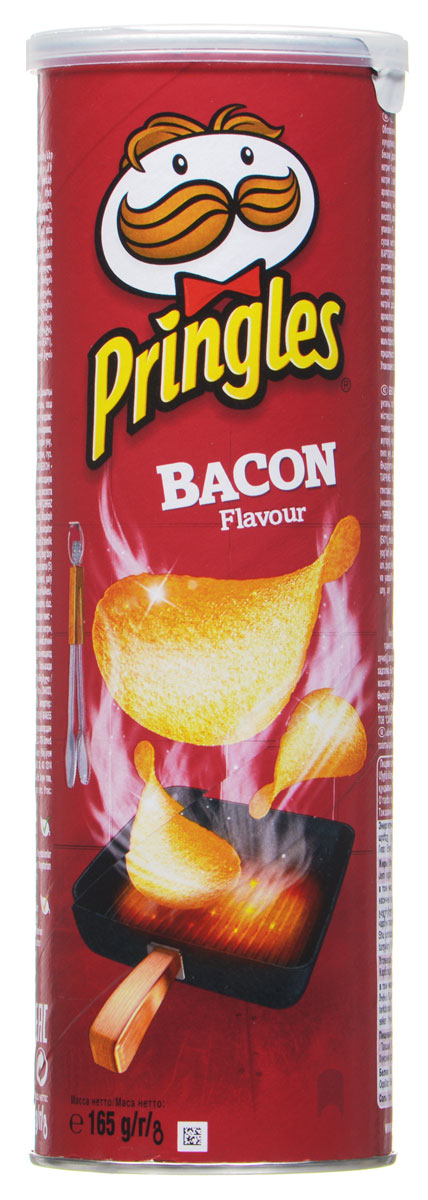 Pringles картофельные чипсы со вкусом бекона, 165 г7000206000 Pringles картофельные чипсы со вкусом бекона, 165 г7000206000Картофельные чипсы Pringles с восхитительным классическим вкусом бекона подарят незабываемые ощущения.