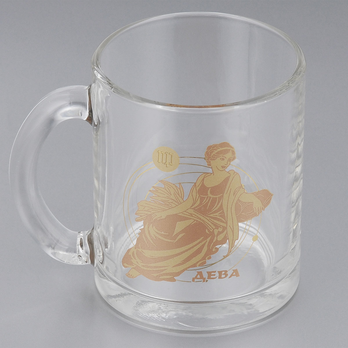 Кружка чайная ОСЗ Знаки зодиака. Дева, 330 мл04c1208 ДЗ ЗЗ_Дева Кружка чайная ОСЗ Знаки зодиака. Дева, 330 мл04c1208 ДЗ ЗЗ_ДеваКружка ОСЗ Знаки зодиака выполнена из высококачественного стекла и оформлена красочным рисунком знака зодиака. Кружка имеет толстые стенки, устойчива к высоким температурам. Такая кружка станет неизменным атрибутом чаепития и порадует вас классическим лаконичным дизайном и практичностью.