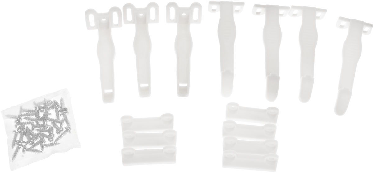 Safety 1st Блокиратор дверцы шкафа 7 шт39092760 Safety 1st Блокиратор дверцы шкафа 7 шт39092760Пластиковый блокиратор открывания распашной дверцы шкафа Safety 1st поможет уберечь ребенка от травм. Крепится к шкафу шурупами, благодаря этому ребенок не сможет его оторвать. В комплекте 7 штук.