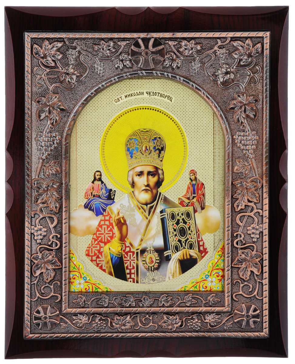 Икона в рамке Sima-land Святой Николай Чудотворец, 20 х 25 см121846_Николай Чудотворец Икона в рамке Sima-land Святой Николай Чудотворец, 20 х 25 см121846_Николай ЧудотворецИкона Sima-land Святой Николай Чудотворец полностью соответствует канонам Русской Православной Церкви. Благодаря подставке изделие удобно располагать на столе. Такая икона будет прекрасным подарком с духовной составляющей.