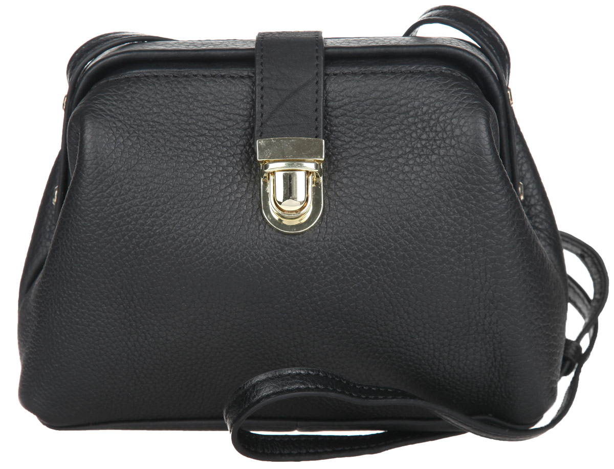 Сумка женская Cheribags, цвет: черный. 99215-1099215-10 Сумка женская Cheribags, цвет: черный. 99215-1099215-10Стильная женская миниатюрная сумка Cheribags выполнена из натуральной кожи с фактурным тиснением. Изделие имеет одно основное отделение, закрывающееся на перекидной хлястик с металлическим клапаном. Внутри имеется прорезной кармашек на застежке-молнии и открытый пришивной кармашек. Модель оснащена плечевым ремнем, который регулируется по длине. Роскошная сумка внесет элегантные нотки в ваш образ и подчеркнет ваше отменное чувство стиля.