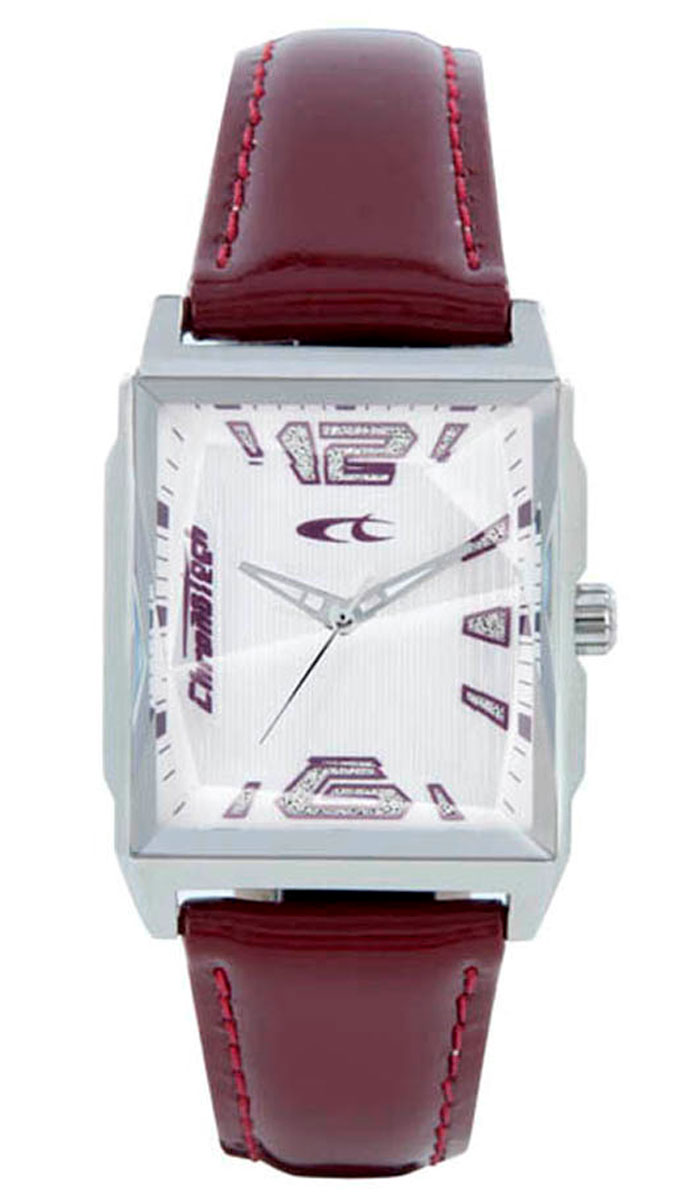 Наручные часы женские Chronotech Uptown, цвет: бордовый. RW0058RW0058 Наручные часы женские Chronotech Uptown, цвет: бордовый. RW0058RW0058Часы наручные CHRONOTECH RW0058