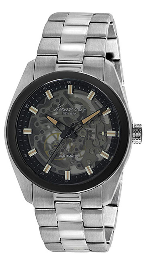 Наручные часы мужские Kenneth Cole Automatics, цвет: серебристый. IKC9334IKC9334 Наручные часы мужские Kenneth Cole Automatics, цвет: серебристый. IKC9334IKC9334Часы наручные Kenneth Cole IKC9334