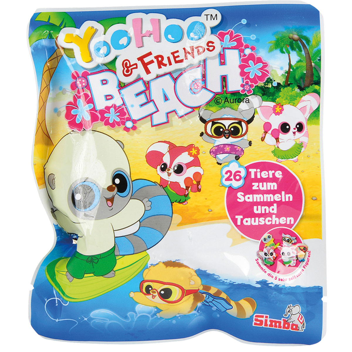 YooHoo & Friends Фигурка На пляже5950620 YooHoo & Friends Фигурка На пляже5950620Фигурка Simba YooHoo&Friends Beach выполнена из приятного на ощупь материала. В комплект с фигуркой входит карточка с описанием персонажа и буклет с историей приключений. 26 фигурок в коллекции, собери их все!