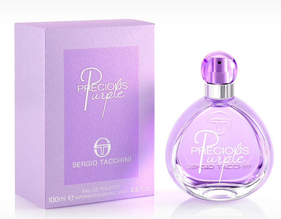 Sergio Tacchini PRECIOUS PURPLE WOMAN туалетная вода 50 мл11871 Sergio Tacchini PRECIOUS PURPLE WOMAN туалетная вода 50 мл11871Свежие, цветочные. Бергамот, зеленое яблоко, имбирь, жасмин, лилия, пион, амбра, кедр, мускус
